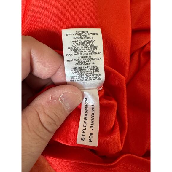 J Howard Shift Dress 18 Multicolor Geometric Half Sleeve Polyester Spandex - Picture 12 of 14